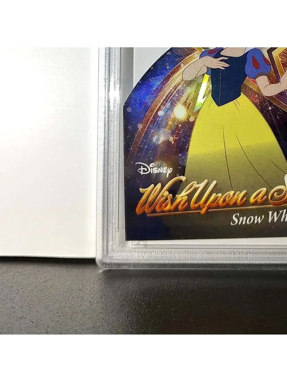 Snow White 2025 Topps Chrome Disney #W-13 Wish Upon A Star Die Cut Card PSA 9